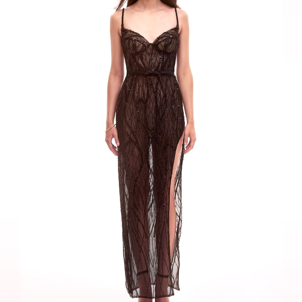 Women’s Sequin Maxi Gown Dress